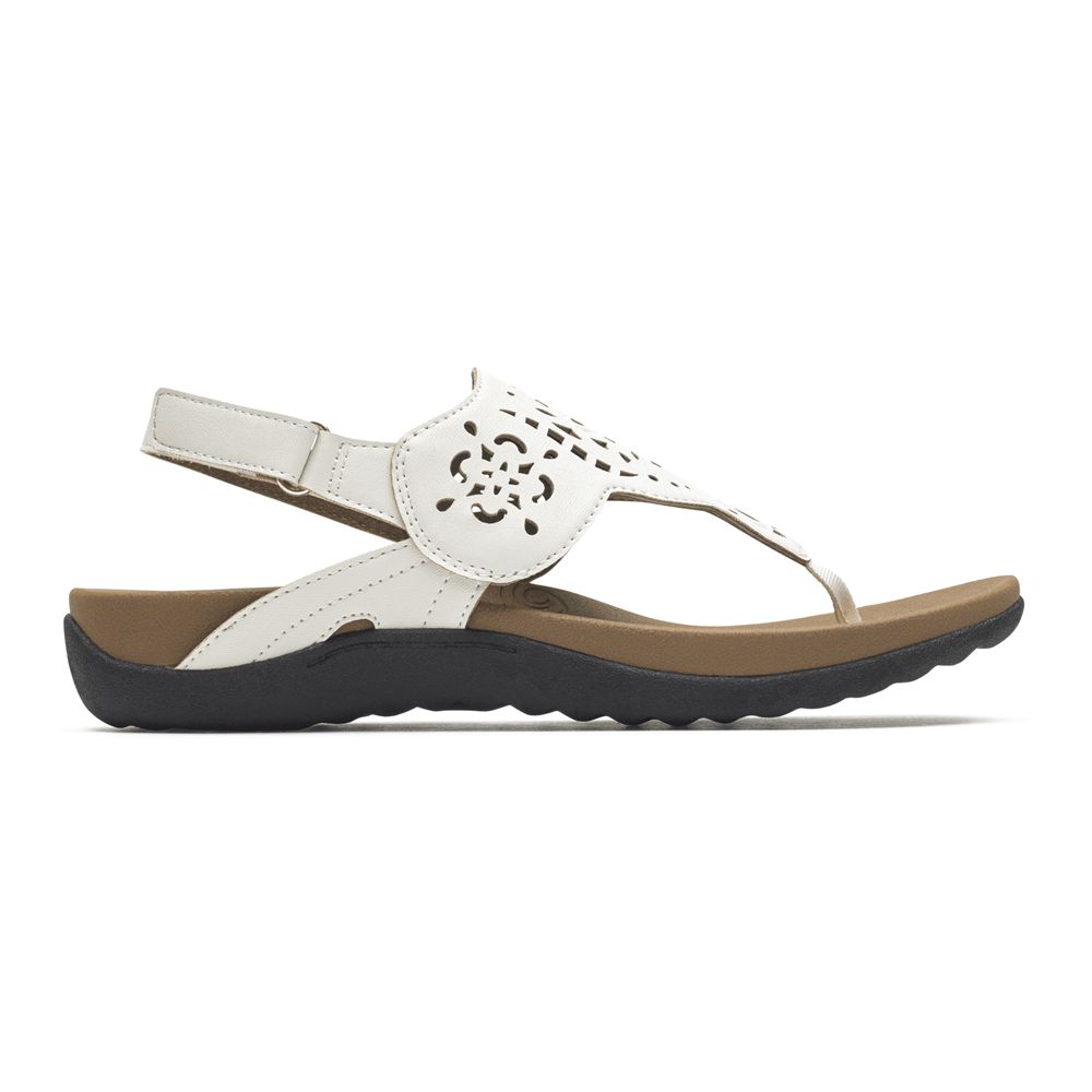 Sandale Rockport Dama Ridge Circle Cutout Flip flop Albi - Romania 8731-JHLBO